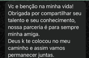 Depoimento de cliente da Senza Confini